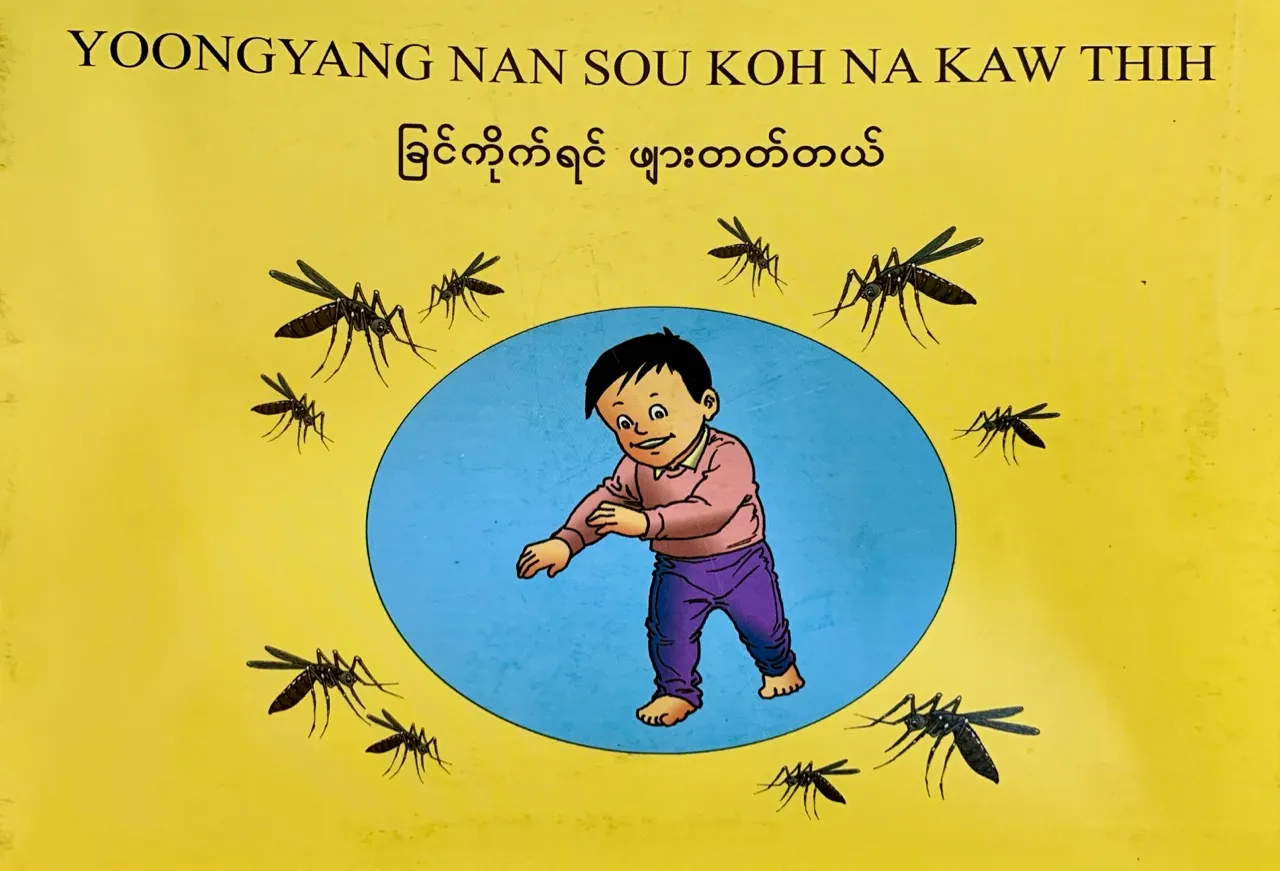 Cover of some of the story books developed by UNICEF, the literature en culture committees, the Ministry of Ethnic Affairs and the Ministry of Education